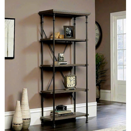 Sauder 419228 : Kệ Sách , Kệ Lưu Trữ + Sơn Tỉnh Điện - Ngang 75cm 